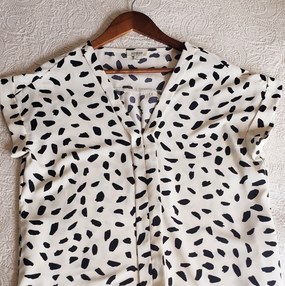 Umgee Polka Dot Mini Dress